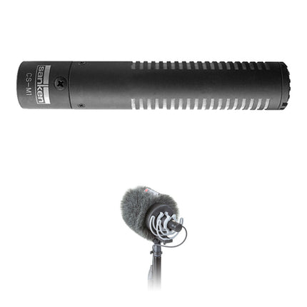 Sanken CS-M1 Micrófono Shotgun Ultracompacto Resistente Humedad Kit Rycote Shockmount Windshield