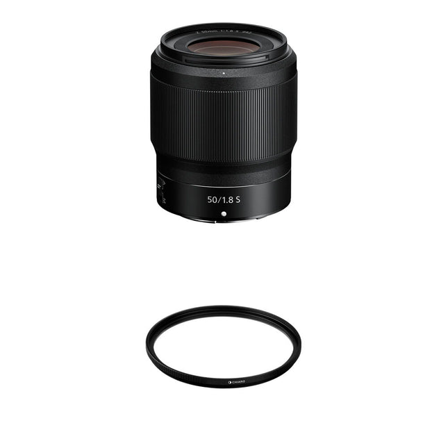 Nikon NIKKOR Z 50mm f/1.8 S Objetivo con Filtro UV 62mm Kit
