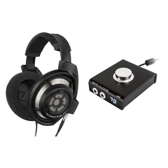 Sennheiser HD 800 S Auriculares Abiertos 56mm 4Hz-51kHz con Amplificador Grace Design M900