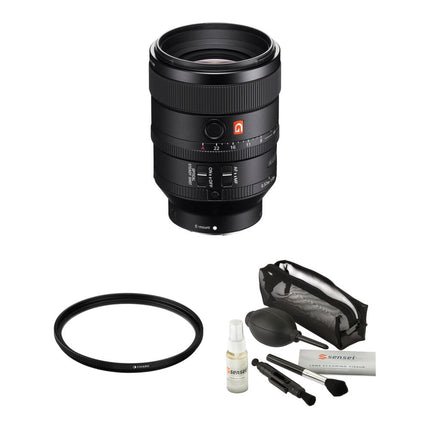 Sony FE 100mm f2.8 STF GM OSS Lente con Estabilización y Filtro UV 72mm