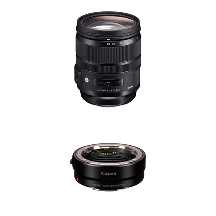 Sigma 24-70mm f2.8 DG OS HSM Art Lente para Canon con Adaptador EF-RF