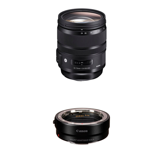 Sigma 24-70mm f2.8 DG OS HSM Art Lente para Canon con Adaptador EF-RF