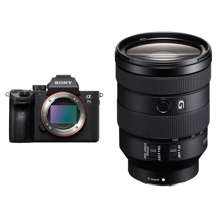 Sony a7 III Cámara sin Espejo 24MP Sensor 24-105mm f4 Objetivo OSS