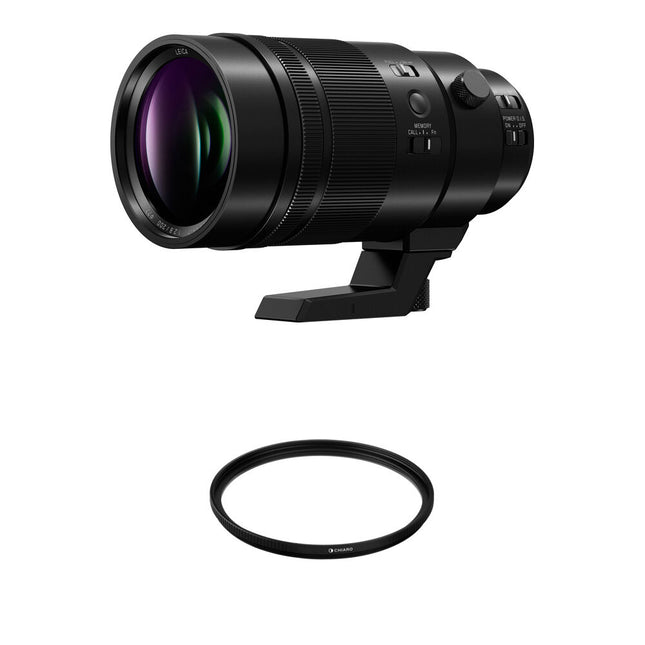 Panasonic Leica DG Elmarit 200mm f2.8 objetivo con estabilizador y filtro UV 77mm