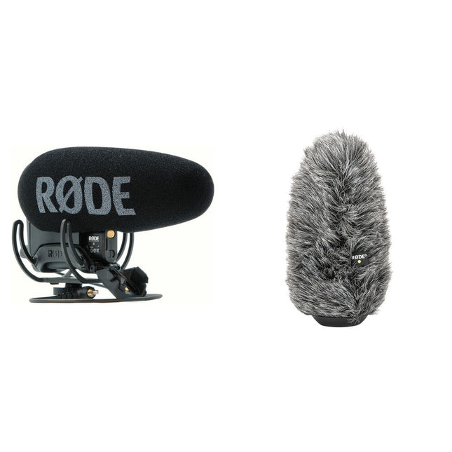 RODE VideoMic Pro+ Micrófono Escopeta con Batería 100 Horas y DeadCat