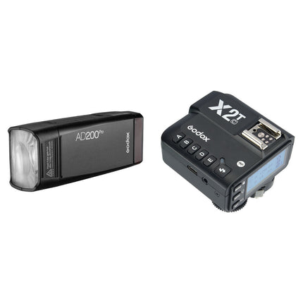 Godox AD200Pro Flash de Bolsillo Kit con Disparador 5600K y Estuche