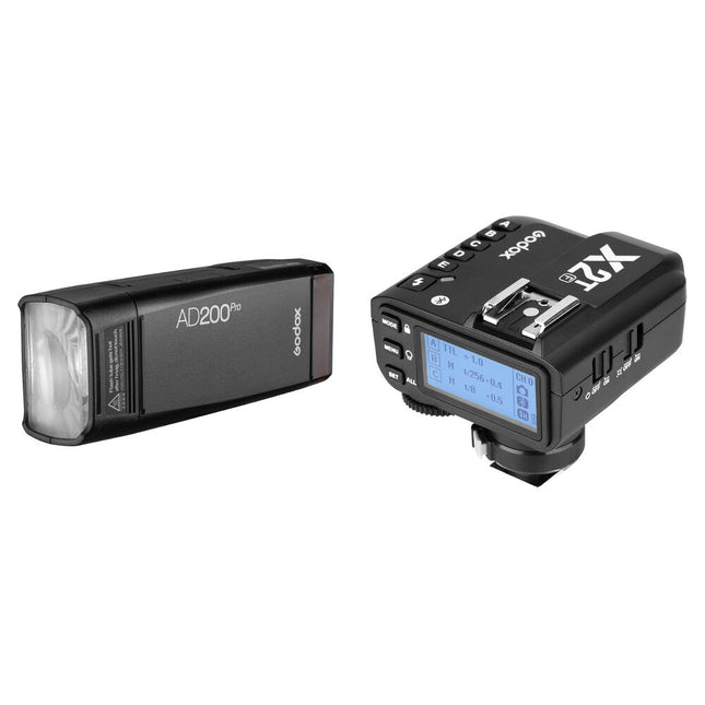Godox AD200Pro Kit Flash de bolsillo para Fujifilm 5600K con disparador inalámbrico TTL
