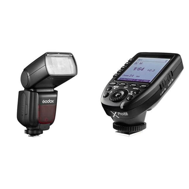 Godox TT685II Flash para Cámara con Disparador 328' Alcance y 197' Número Guía para Nikon