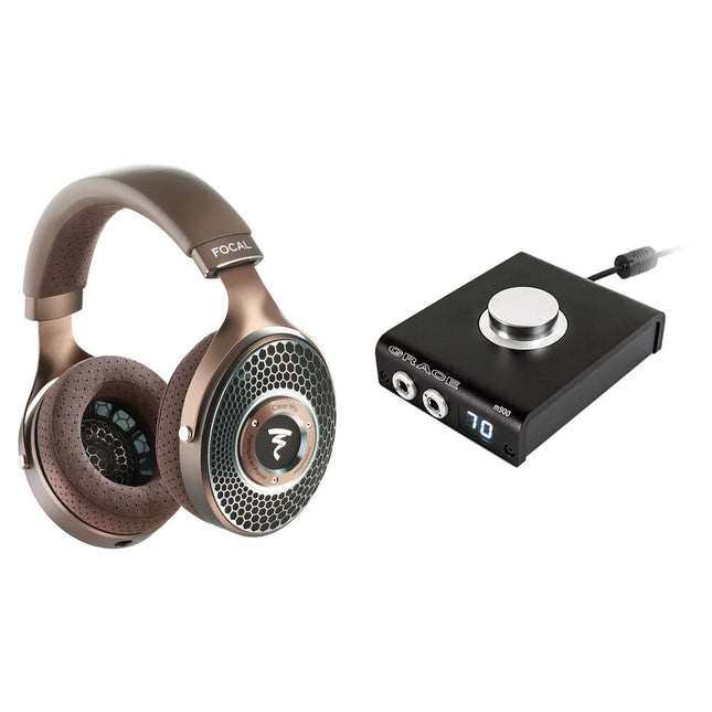 Focal Clear MG Auriculares Abiertos con Drivers 40mm y Grace m900 Amplificador
