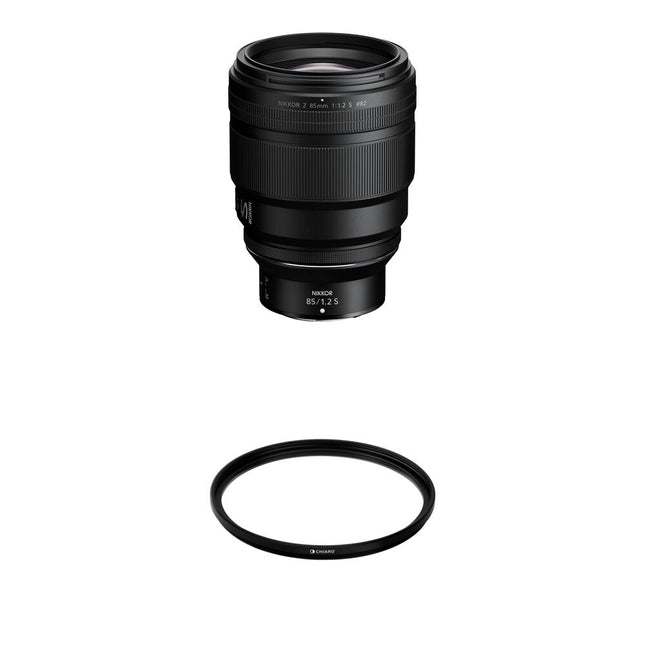 Nikon NIKKOR Z 85mm f/1.2 S Objetivo para retrato con filtro UV 82mm
