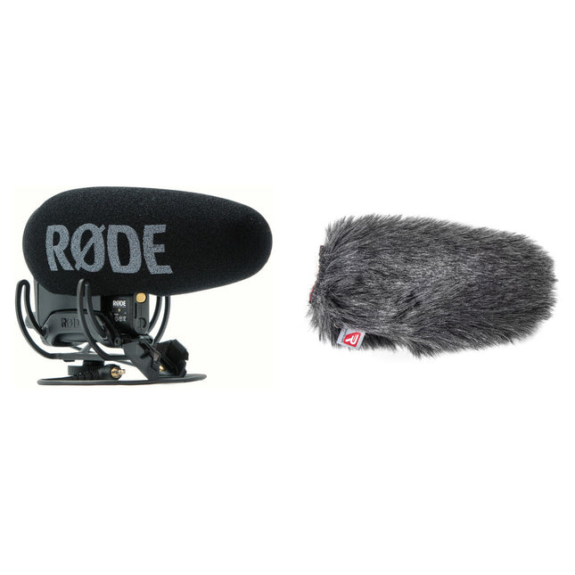 RODE VideoMic Pro+ Micrófono Escopeta Cámara con Paraviento Rycote y Batería 100h