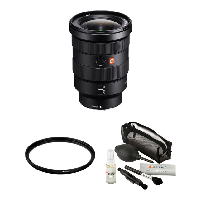 Sony FE 16-35mm f2.8 GM Objetivo con Filtro UV 82mm y Kit de Limpieza
