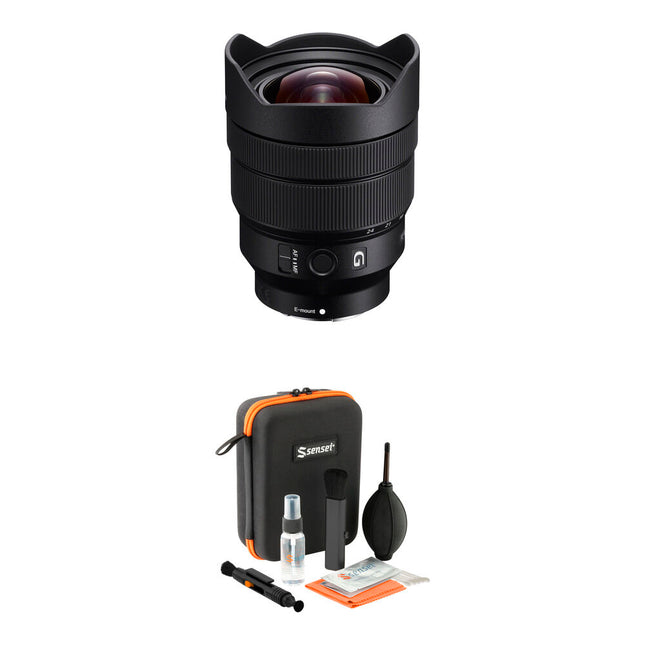 Sony FE 12-24mm f4 G Lente de objetivo con kit de limpieza y funda