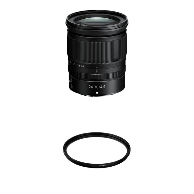 Nikon NIKKOR Z 24-70mm f4 S Objetivo Z-Mount formato FX con filtro UV 72mm
