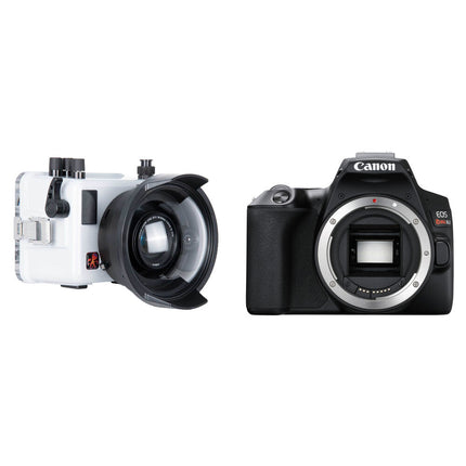 Ikelite Carcasa Sumergible TTL para Canon EOS SL3 con Sensor 24.1MP y Profundidad 200 pies