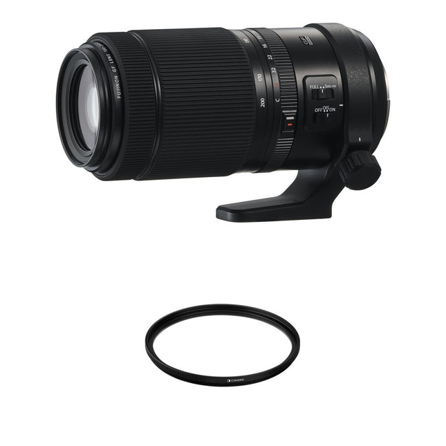 FUJIFILM GF 100-200mm f5.6 R LM OIS WR Objetivo con estabilización óptica y kit de limpieza