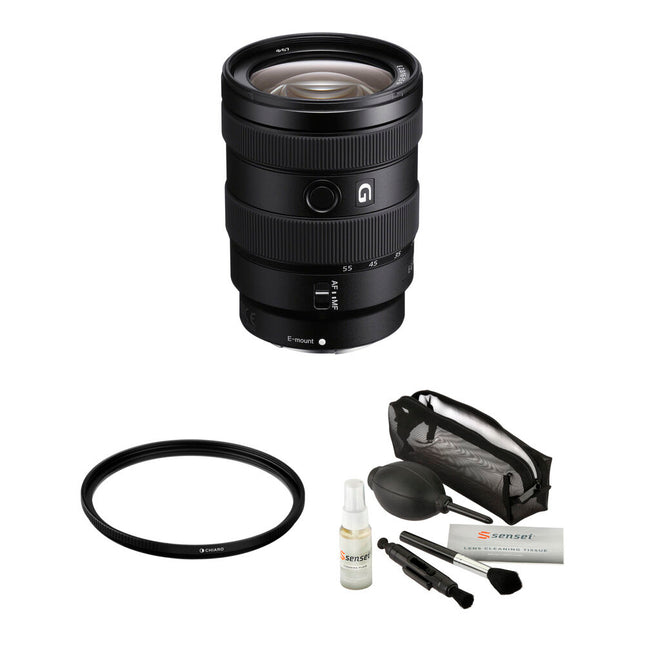 Sony E 16-55mm f/2.8 G Lente APS-C con Kit de Cuidado