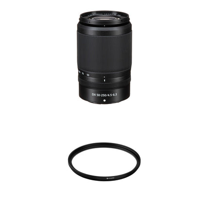 Nikon NIKKOR Z DX 50-250mm f4.5-6.3 VR Lente con Filtro UV 62mm