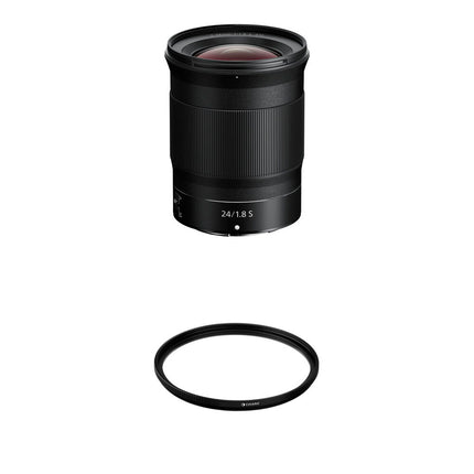 Nikon NIKKOR Z 24mm f/1.8 S Objetivo con filtro UV 72mm UVATS