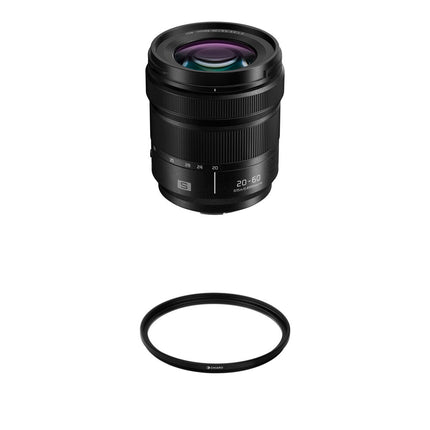 Panasonic LUMIX S 20-60mm f3.5-5.6 Lente con filtro UV 67mm Kit