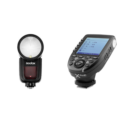 Godox V1 Flash TTL para Pentax Batería 480 Disparos Control Inalámbrico