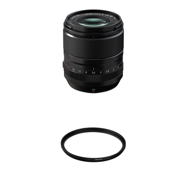 FUJIFILM XF 33mm f1.4 R LM WR Objetivo APS-C con filtro UV 58mm