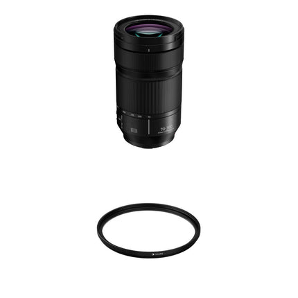 Panasonic LUMIX S 70-300mm f4.5-5.6 Macro O.I.S. Objetivo con Filtro UV 77mm
