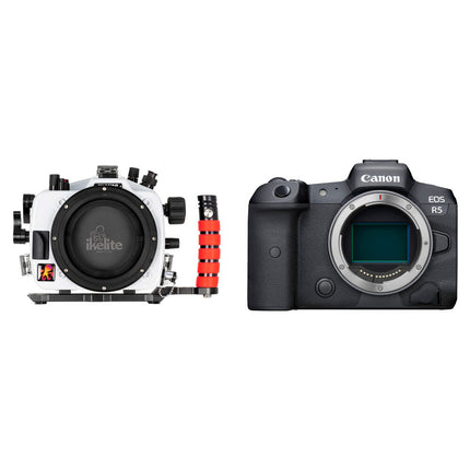 Ikelite Carcasa Submarina para Canon EOS R5 45MP 200 pies Profundidad