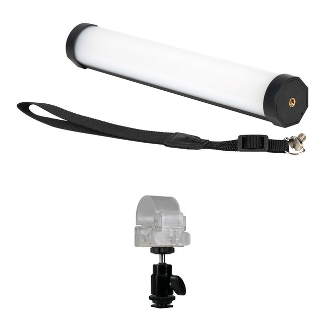 Nanlite PavoTube II 6C Tubo LED RGB 10" Luz 183 Lux Batería USB