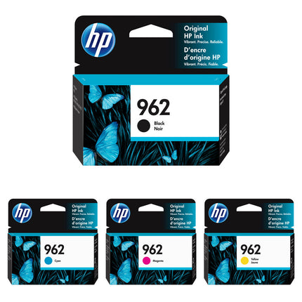 HP 962 Kit de Tinta Negro Estándar y Color Original 4 Cartuchos