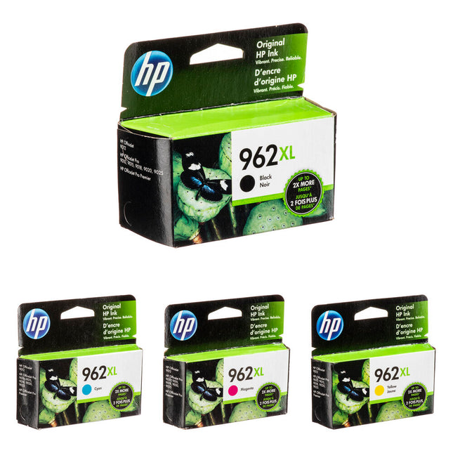 HP 962 Juego de Cartuchos de Tinta Alta Capacidad para OfficeJet Pro 9015 y 9025