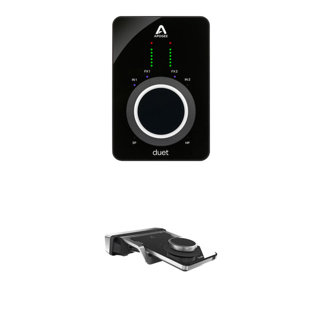 Apogee Electronics Duet 3 Interfaz de Audio Ultracompacta 2x4 USB Type-C con Dock de Escritorio Ergonomico