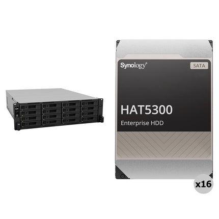 Synology 192TB RackStation RS4021xs+ NAS 16 Bahías 7200 rpm SATA III