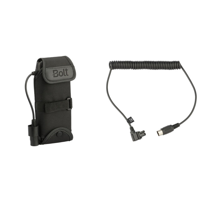 Bolt Universal Compact Battery Pack para Sony con cable enrollado 18 a 47 pulgadas