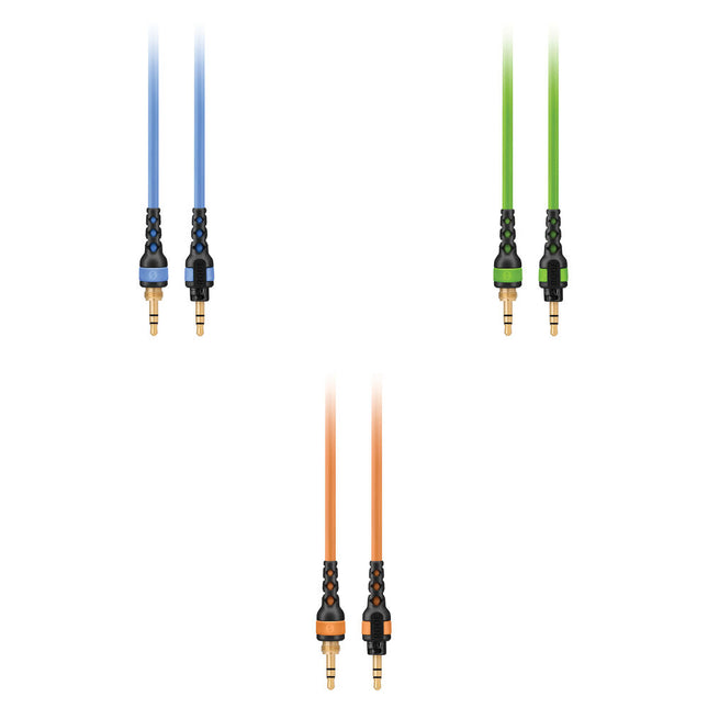 RODE NTH Cable Kit para auriculares 3 Packs colors 3.9 pies flexible