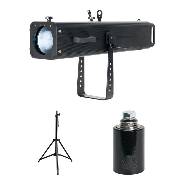 American DJ FS3000LED Pro Seguidor LED 300W 3000K con Soporte y Pan Glide