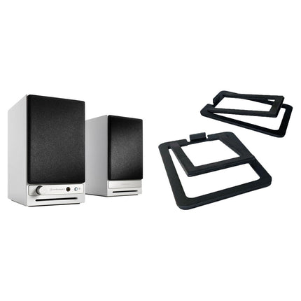 Audioengine HD3 Sistema de Altavoces Bluetooth 15W con Soportes de Mesa