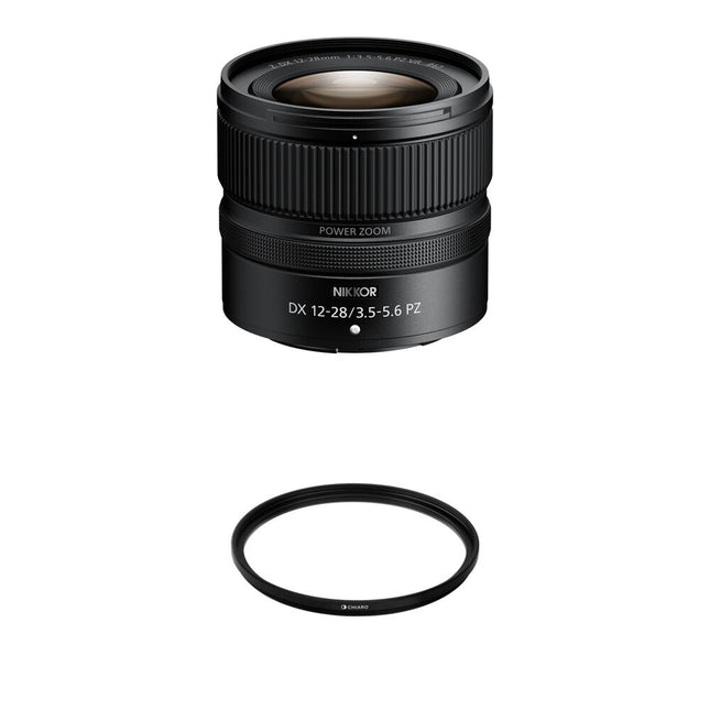 Nikon NIKKOR Z DX 12-28mm f/3.5-5.6 PZ VR Lente Ultra Gran Angular 67mm Kit de Filtro