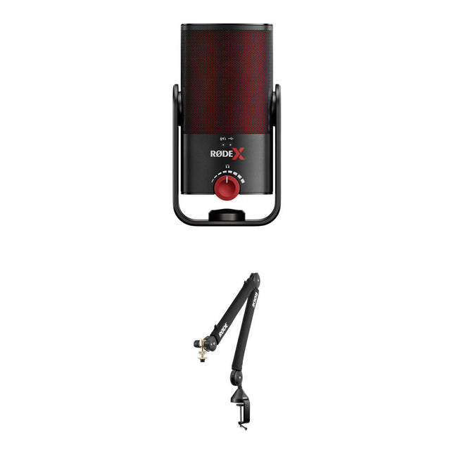 RODE X XCM-50 Micrófono Condensador USB-C Compacto con Brazo PSA1+