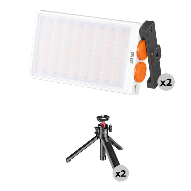 Zhiyun FIVERAY M40 Kit de Iluminación LED de Bolsillo 40W 2700-6200K