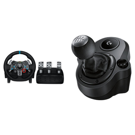 Logitech G G G29 Volante de carreras 10.24" con palanca cambio 900° PC PS4