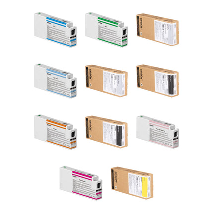 Epson UltraChrome HD Kit de Tinta 350mL para Impresoras P7000 y P9000