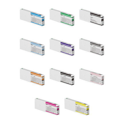 Epson UltraChrome HD Kit de Tinta 700ml para Impresoras SureColor P9000 P7000