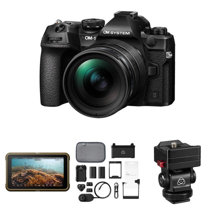 OM SYSTEM OM-1 Mark II Cámara sin Espejo con Lente 12-40mm f2.8 y Monitor 4K 5.2"
