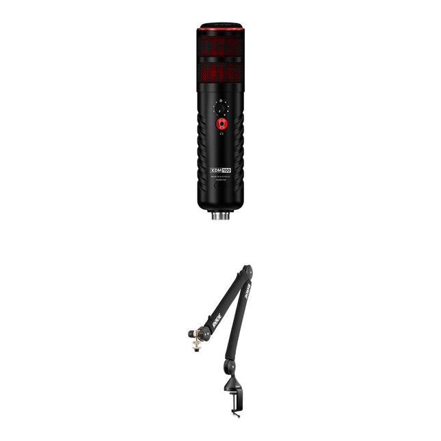 RODE X XDM-100 Micrófono Dinámico USB-C con Brazo de Estudio PSA1+ Negro