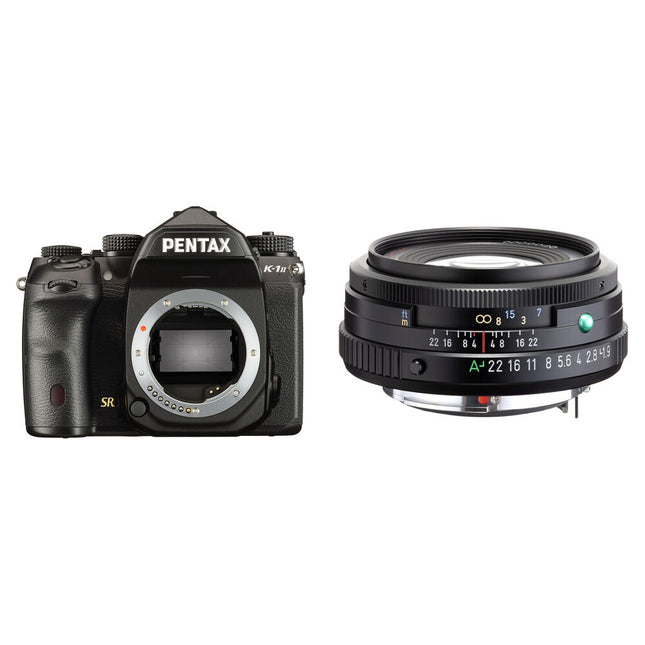 Pentax K-1 Mark II Cámara réflex 36.4MP Full-Frame con lente HD 43mm f/1.9 Limited