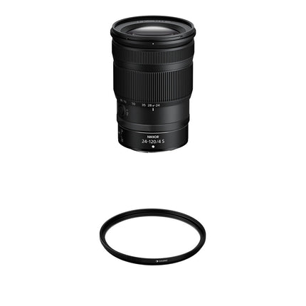 Nikon NIKKOR Z 24-120mm f4 S Lente Zoom Full Frame con Filtro UV 77mm