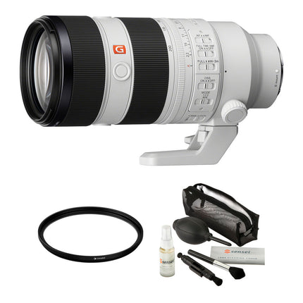 Sony FE 70-200mm f2.8 GM OSS II Teleobjetivo con filtro 77mm y kit limpieza
