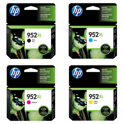 Cartuchos de Tinta HP 952XL Negro Cian Magenta Amarillo para OfficeJet Pro 7720 7740 8210 8216 8710 8720 8730 8740