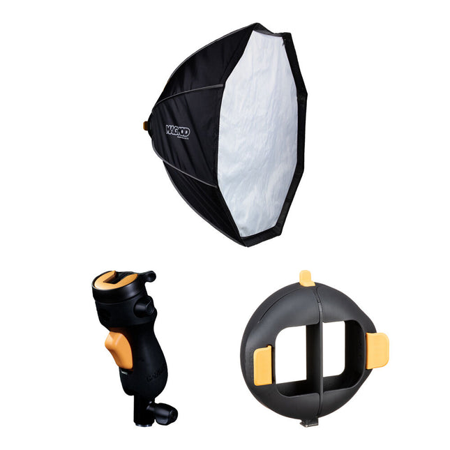 MagMod Magbox Pro 42" Octa Softbox Kit con Montura Magnética y Empuñadura Ergonomica